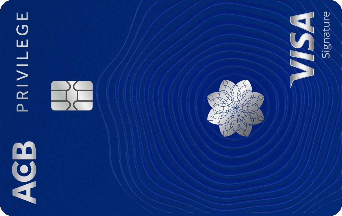 Thẻ ACB Privilege Visa Signature Credit