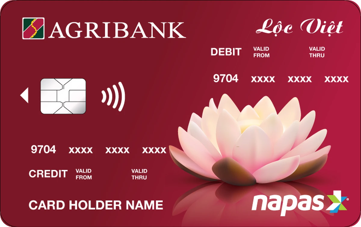 Thẻ Agribank Lộc Việt