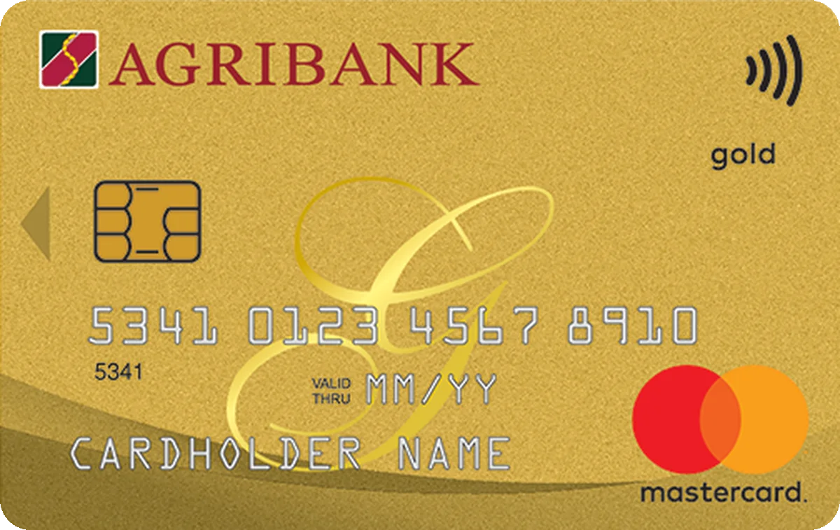 Thẻ Agribank Mastercard Gold