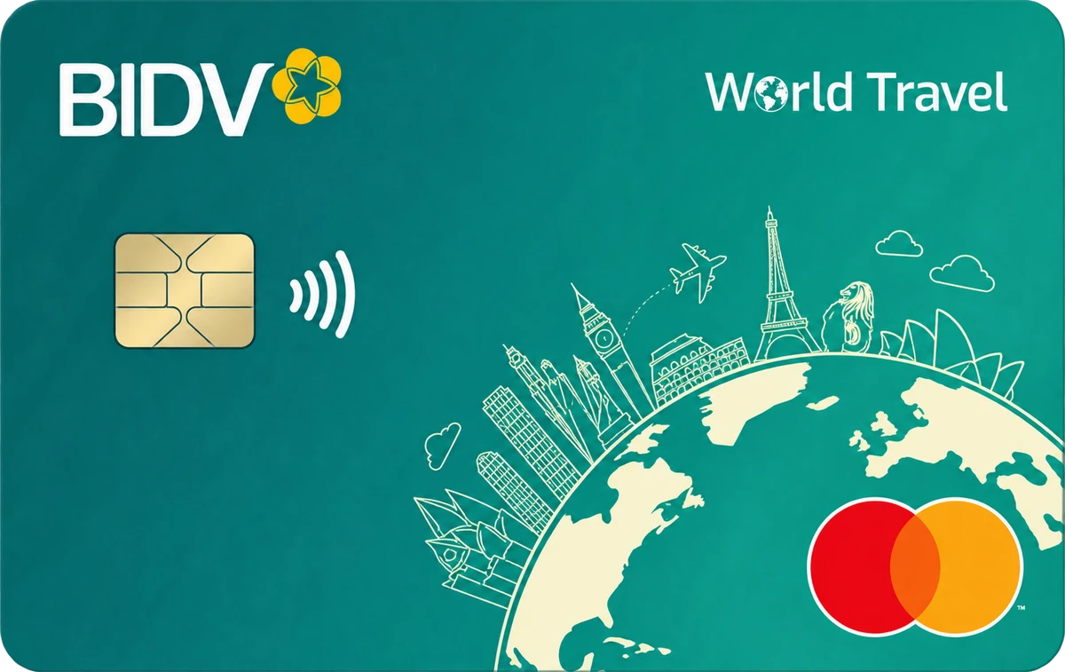 Thẻ BIDV Mastercard World Travel