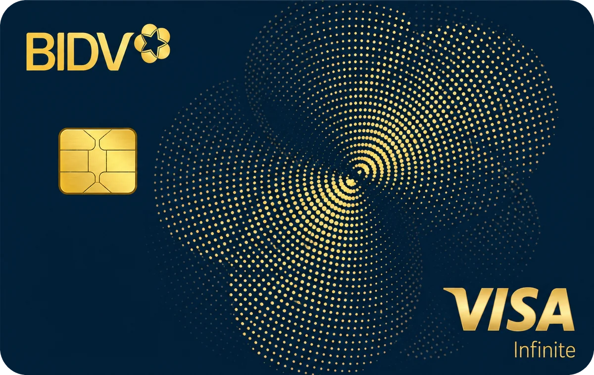 Thẻ BIDV Visa Infinite – Lifestyle 30 triệu