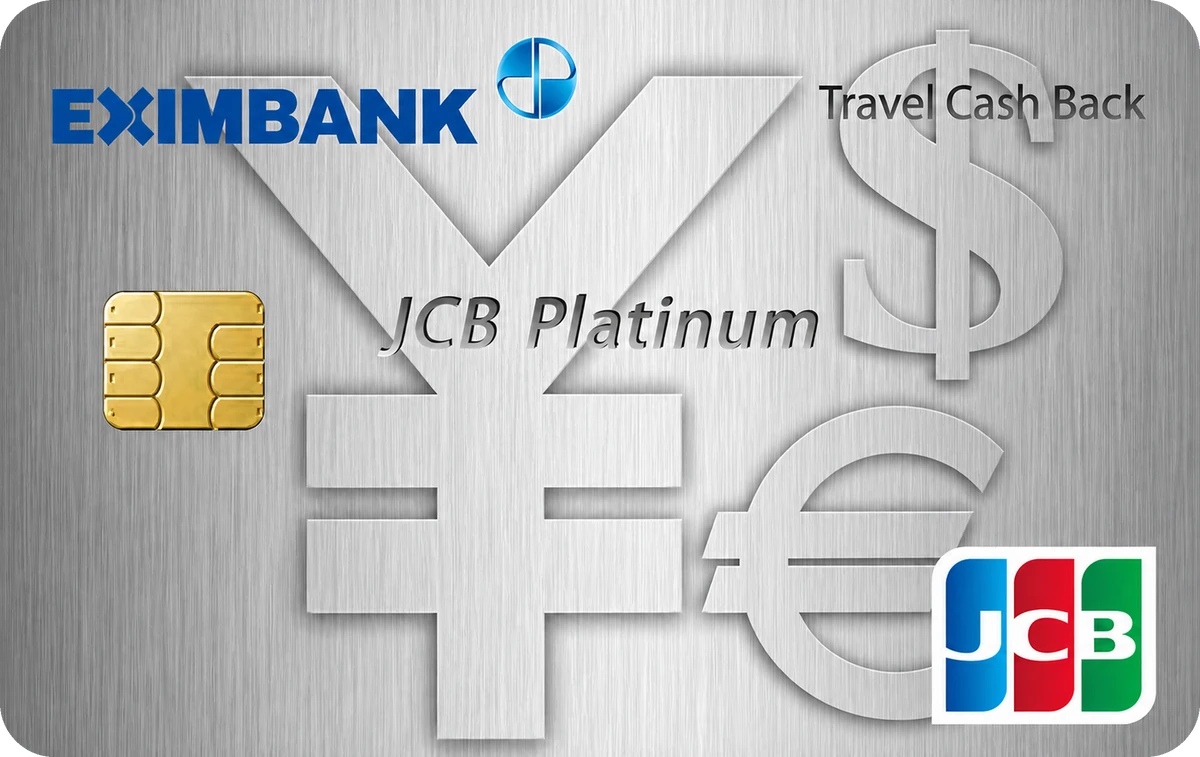 Thẻ Eximbank JCB Platinum Travel Cashback