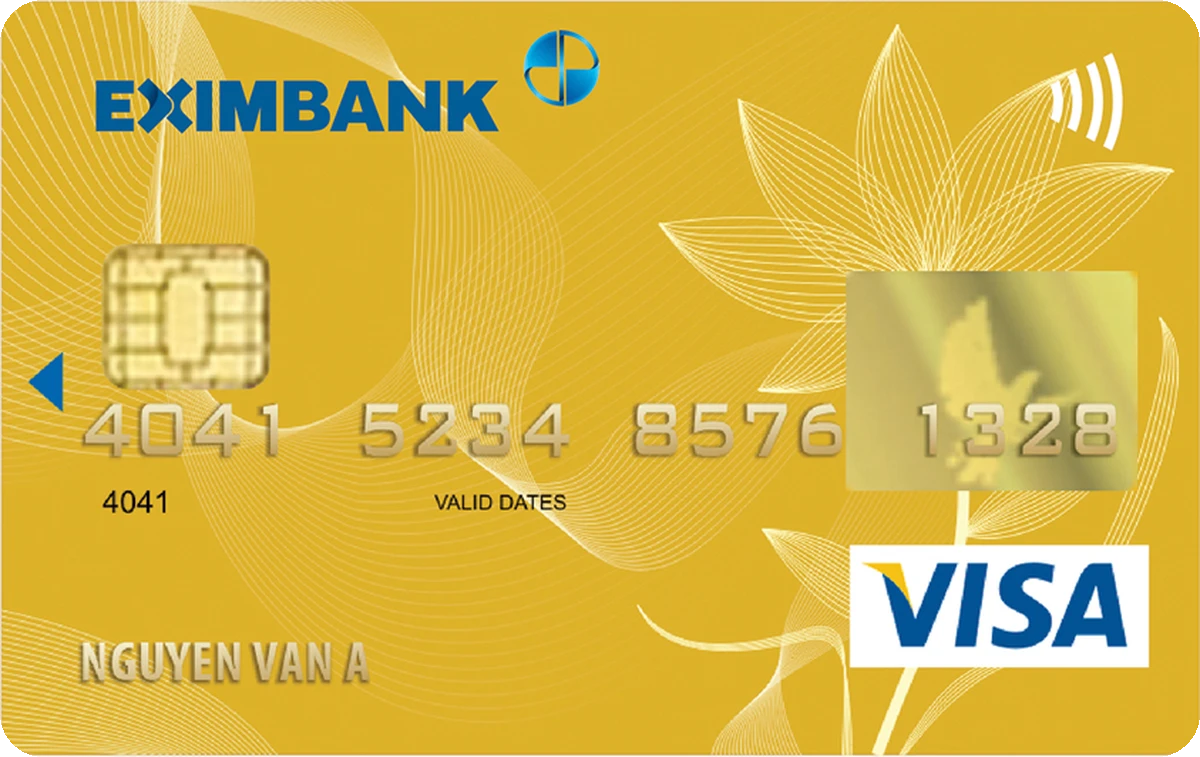 Thẻ Eximbank Visa Vàng (Gold)