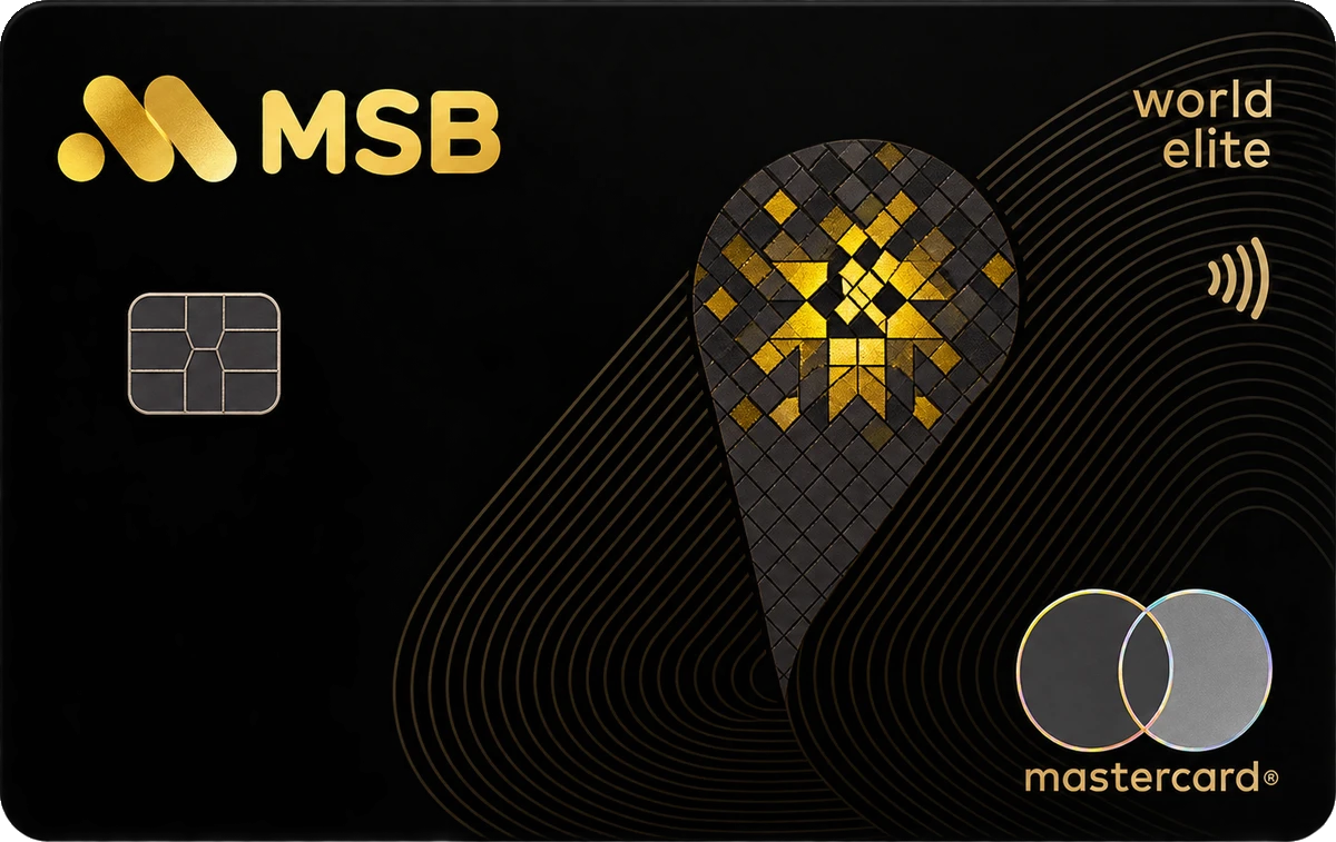 Thẻ MSB Mastercard World Elite