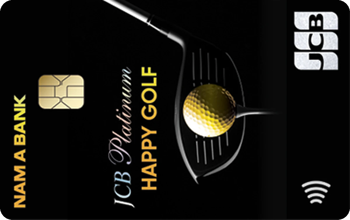 Thẻ Nam A Bank JCB Platinum Happy Golf
