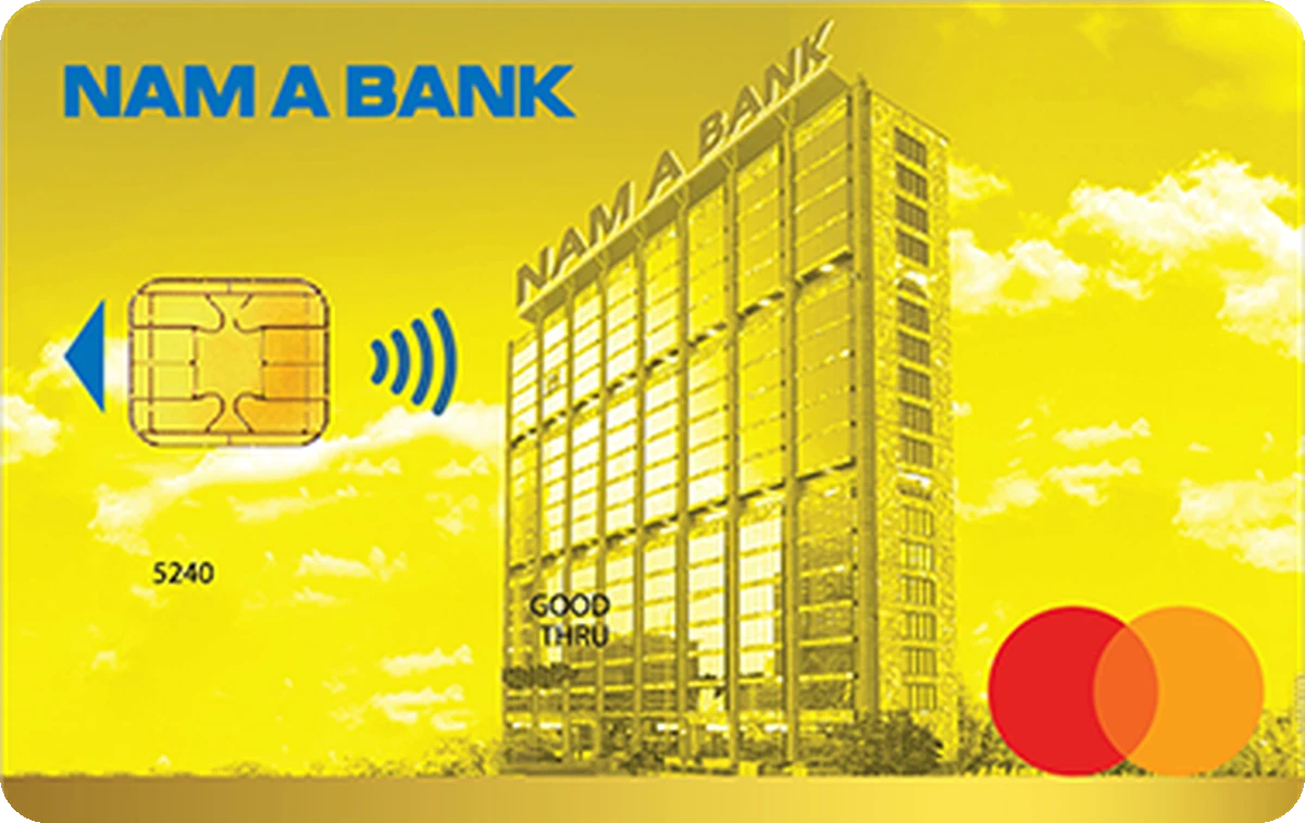 Thẻ Nam A Bank Mastercard Gold