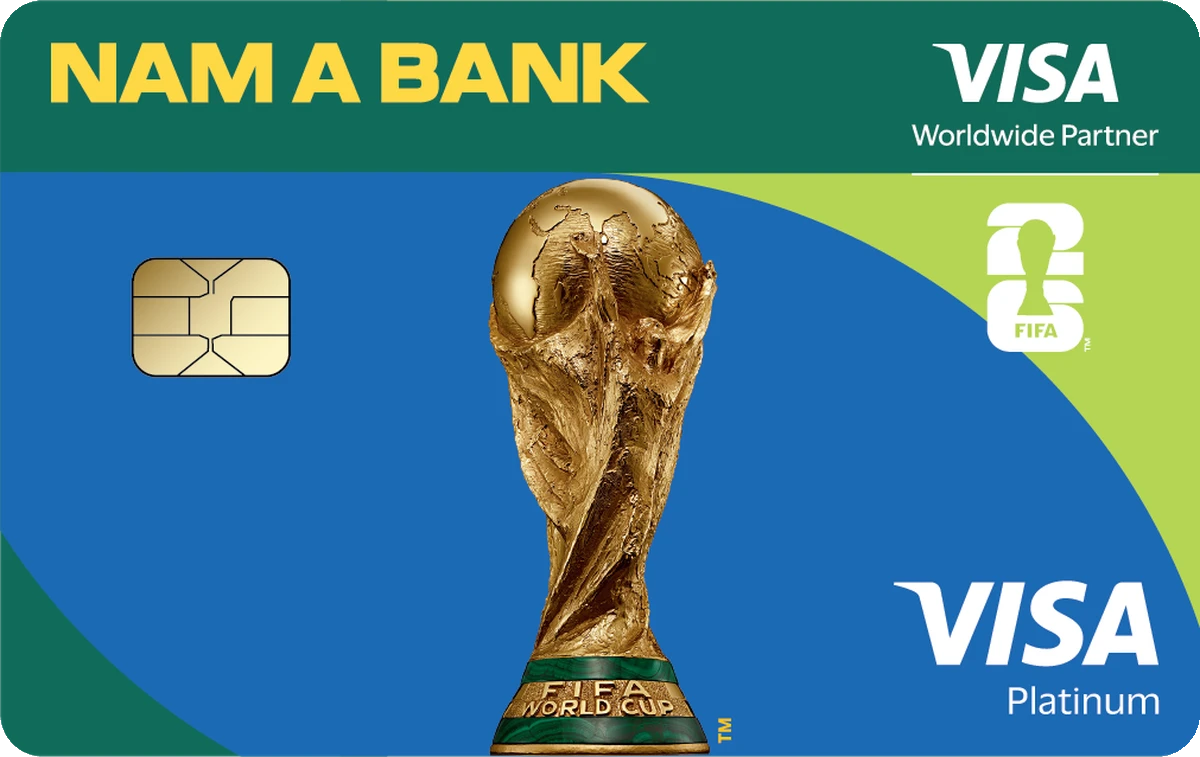 Thẻ Nam A Bank Visa FIFA World Cup