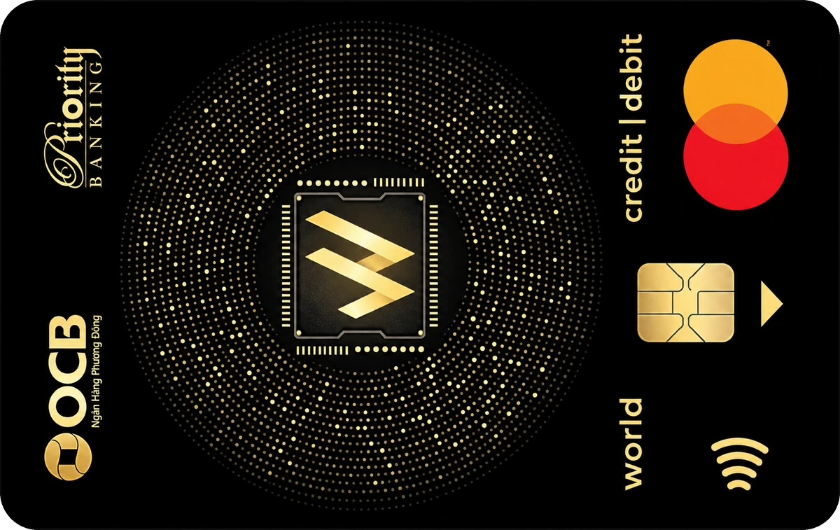 Thẻ OCB Mastercard World 2In1