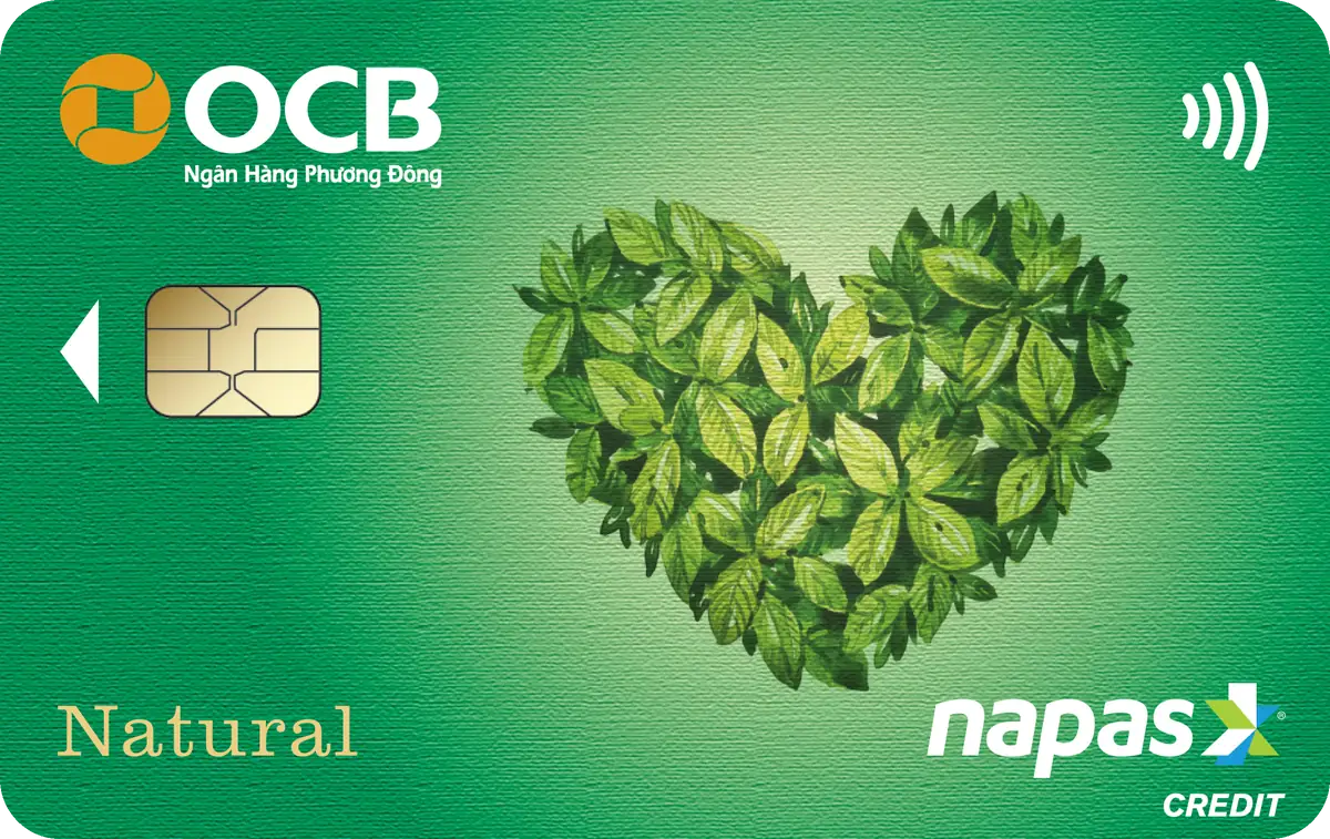 Thẻ OCB Natural Credit