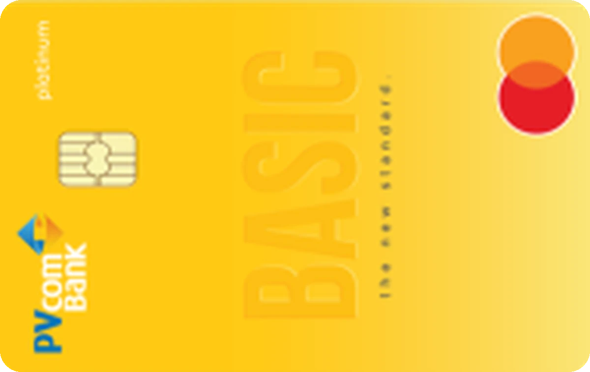 Thẻ PVcomBank Basic Platinum