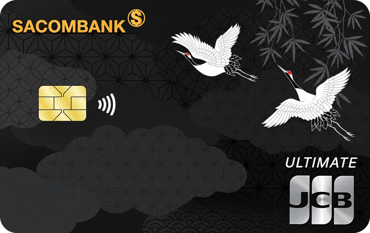 Thẻ Sacombank JCB Ultimate