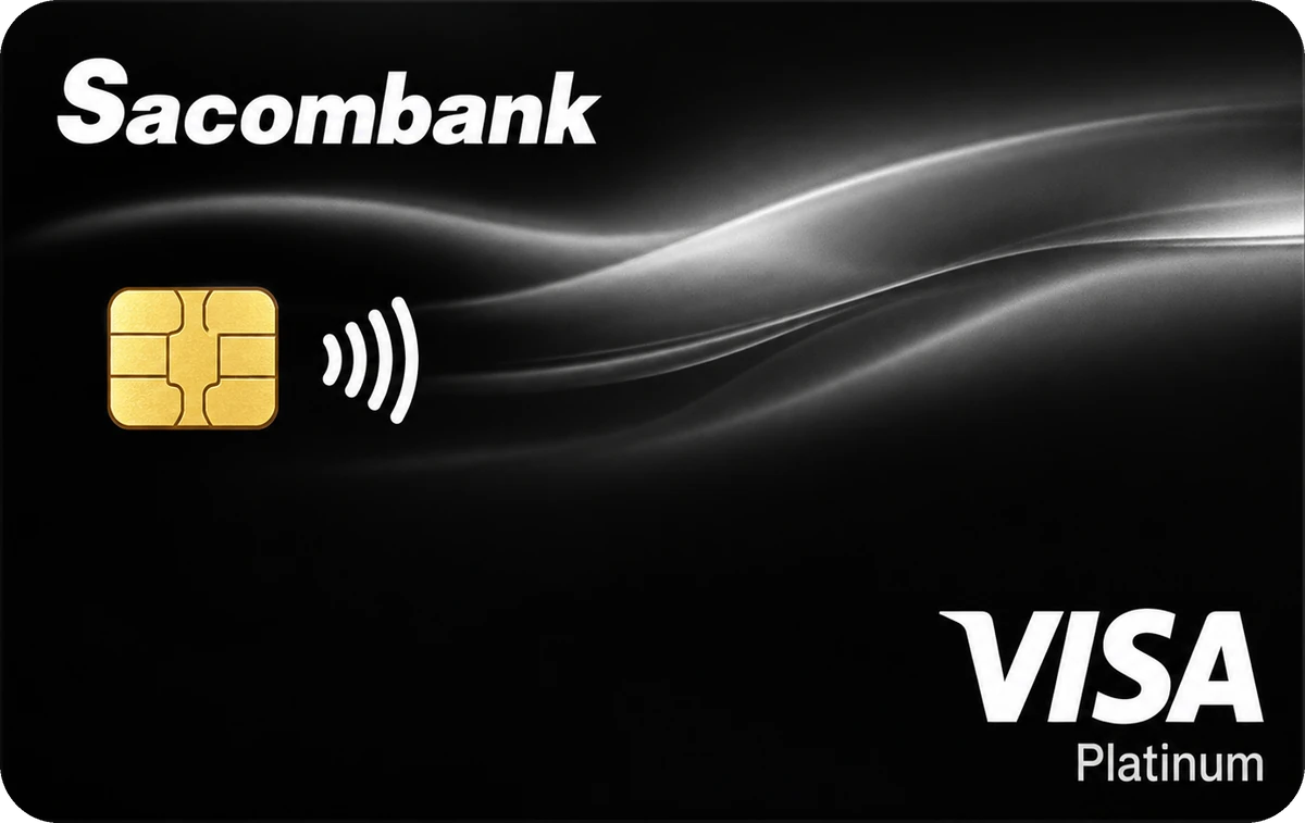 Thẻ Sacombank Visa Platinum