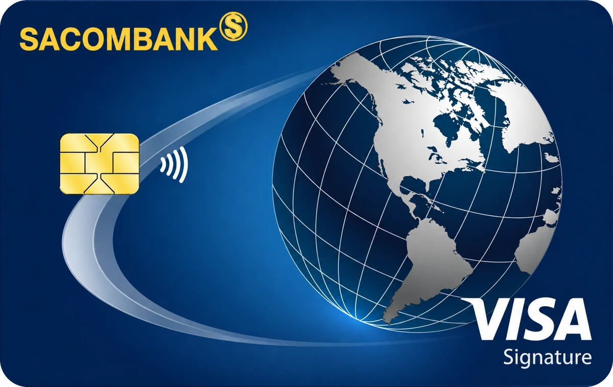 Thẻ Sacombank Visa Signature