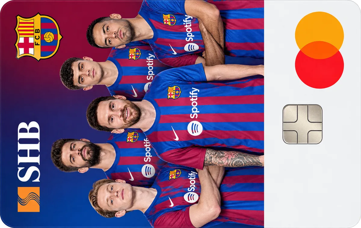 Thẻ SHB FCB Mastercard