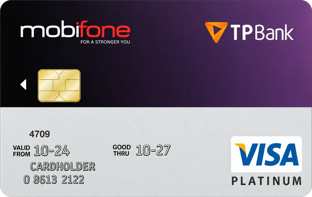 Thẻ TPBank MobiFone Visa Platinum