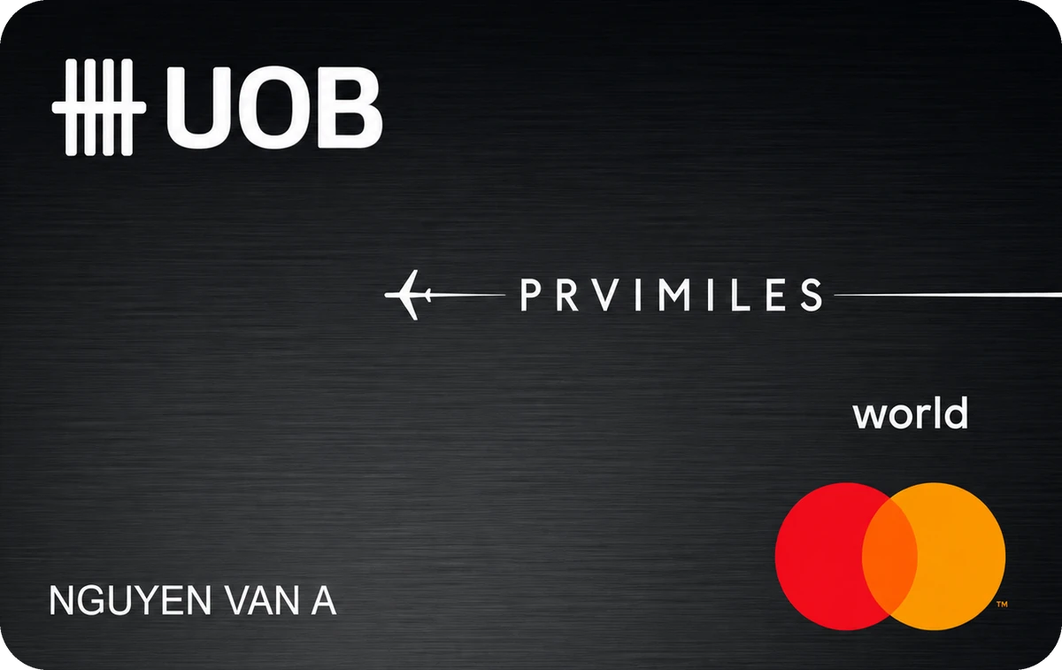 Thẻ UOB PRVI Miles