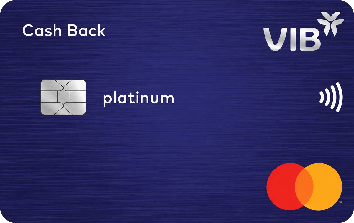 Thẻ VIB Cash Back Mastercard