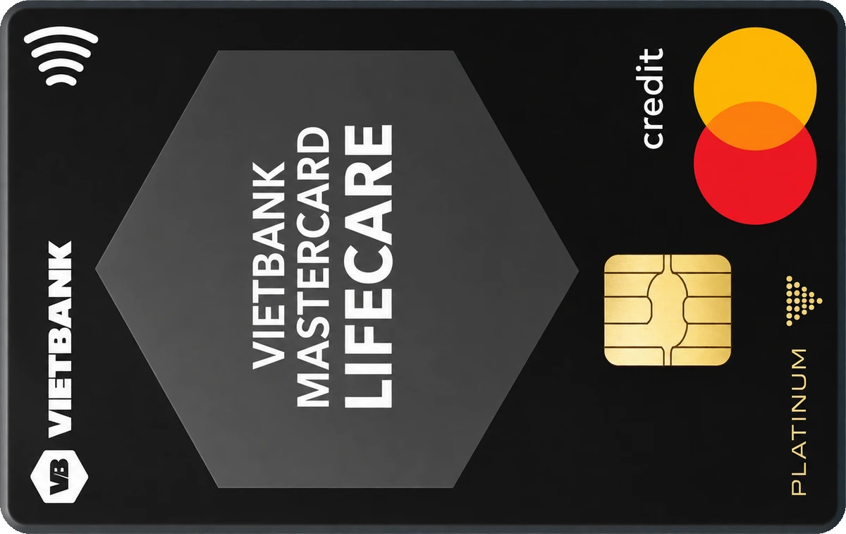 Thẻ VietBank Mastercard Lifecare