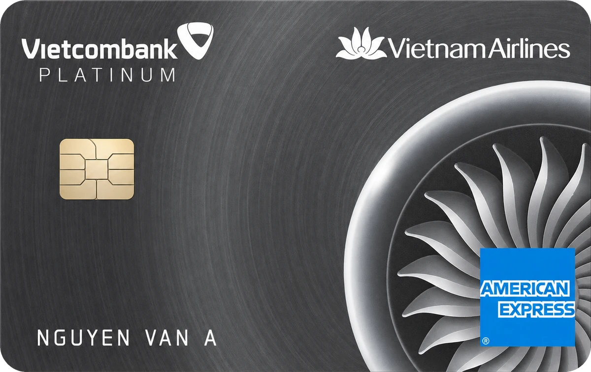 Thẻ Vietcombank Vietnam Airlines Platinum American Express
