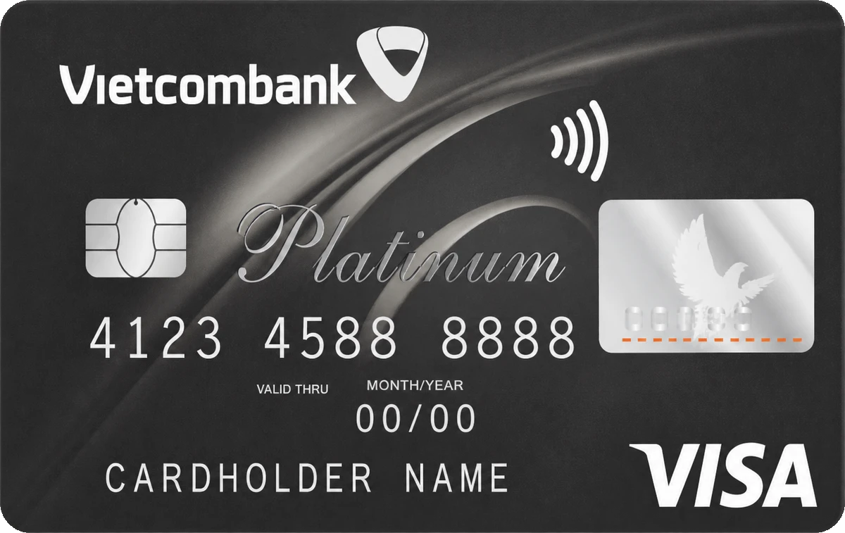 Thẻ Vietcombank Visa Platinum