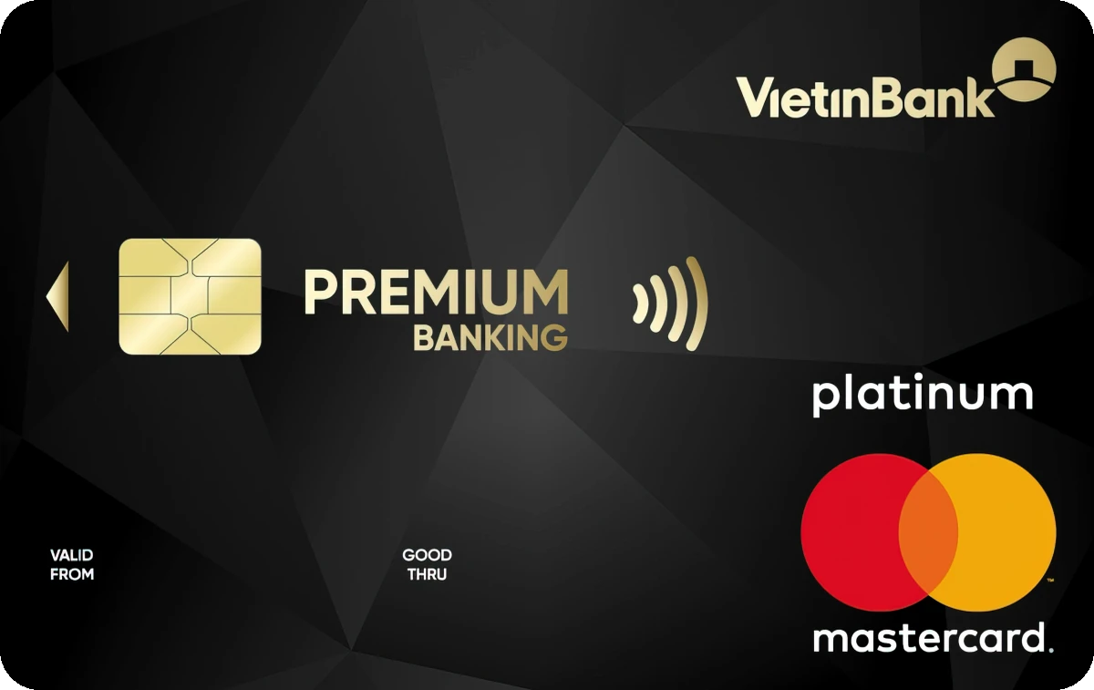Thẻ VietinBank MasterCard Premium