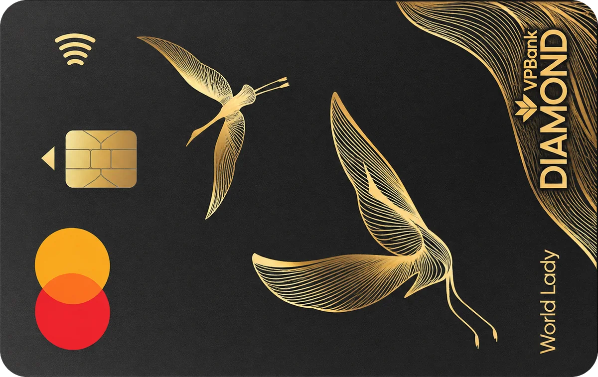 Thẻ VPBank Diamond World Lady Mastercard