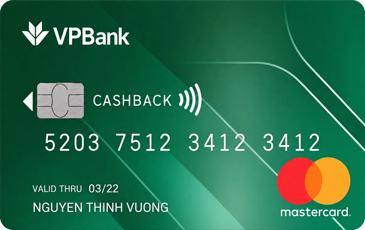 Thẻ VPBank Titanium Cashback
