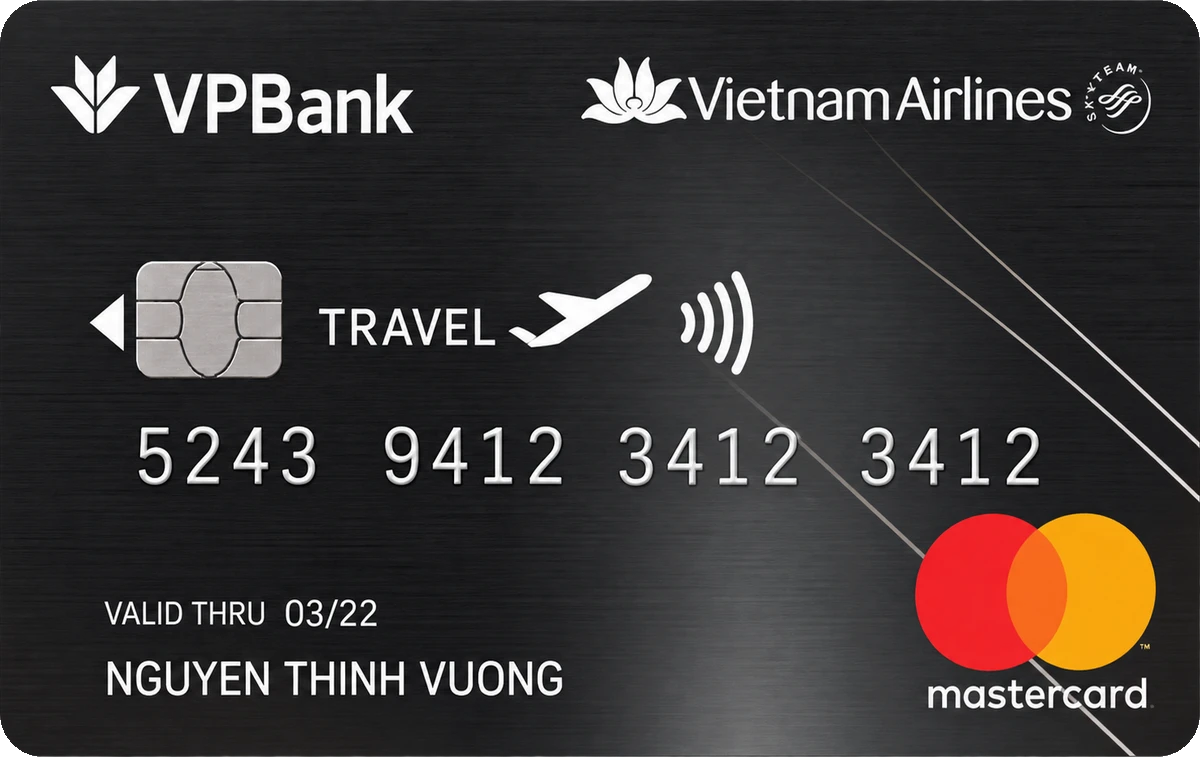 Thẻ VPBank Vietnam Airlines Platinum Mastercard