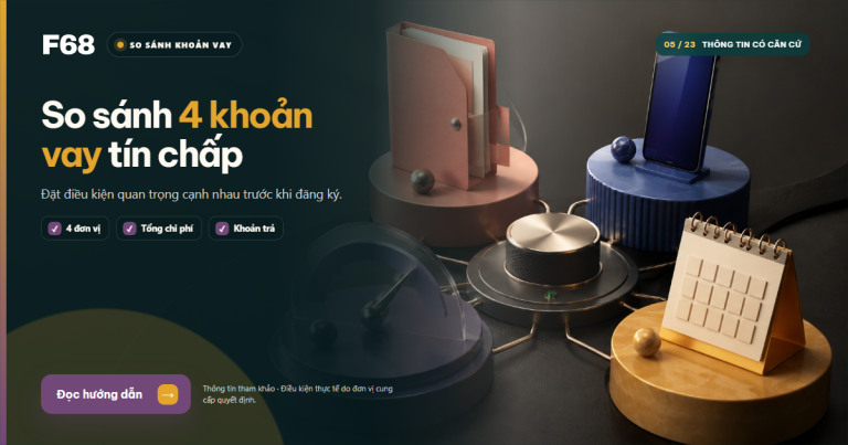 so sánh khoản vay tín chấp — So sánh 4 khoản vay tín chấp: Home Credit, FE CREDIT, MCredit và Mirae Asset — Ảnh chia sẻ