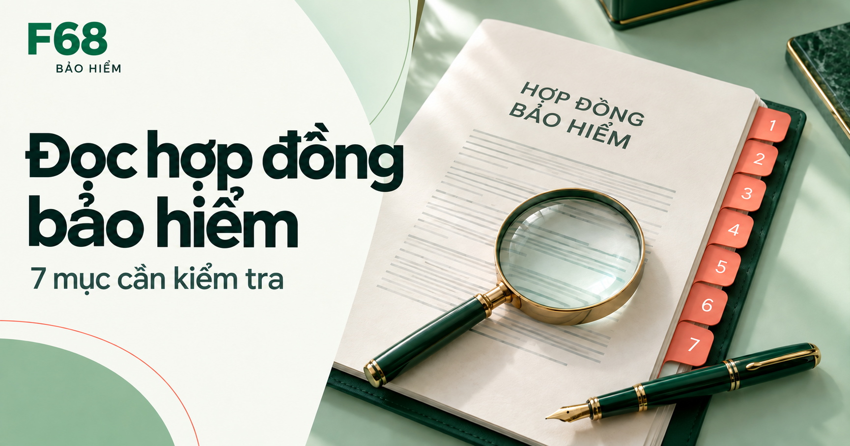 Đọc hợp đồng bảo hiểm: 7 mục cần kiểm tra trước khi ký