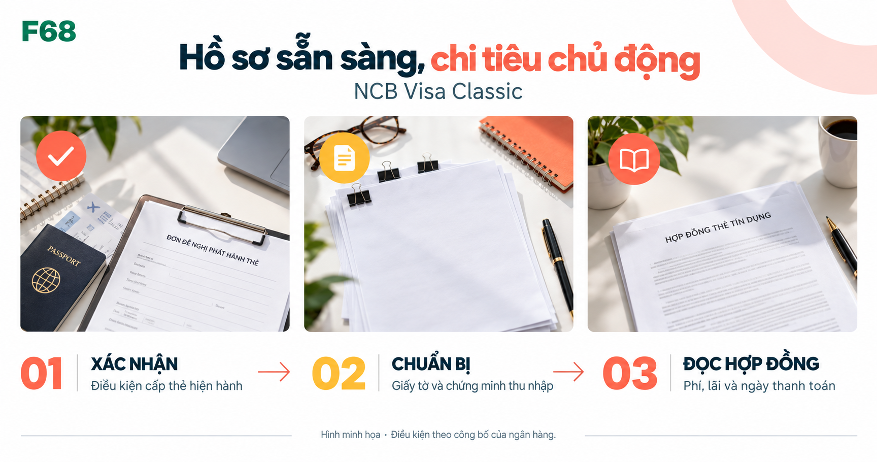 Hồ sơ sẵn sàng, chi tiêu chủ động — NCB Visa Classic