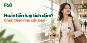 Thẻ hoàn tiền hay tích dặm: người ít bay nên chọn loại nào? — minh họa F68