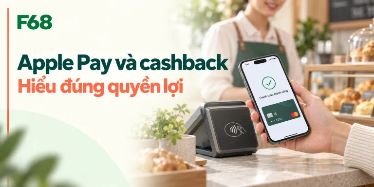 Thanh toán Apple Pay bằng thẻ tín dụng có được hoàn tiền không? — minh họa F68