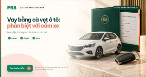 vay thế chấp ô tô — Vay bằng cà vẹt ô tô: phân biệt với cầm xe