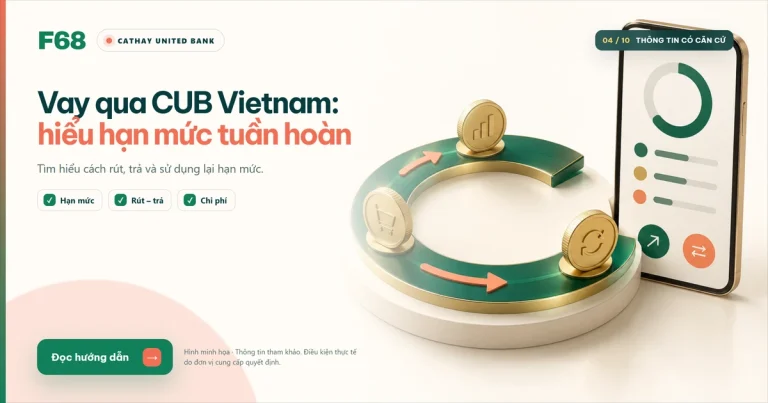 vay Cathay United Bank — Vay qua CUB Vietnam: hiểu hạn mức tuần hoàn