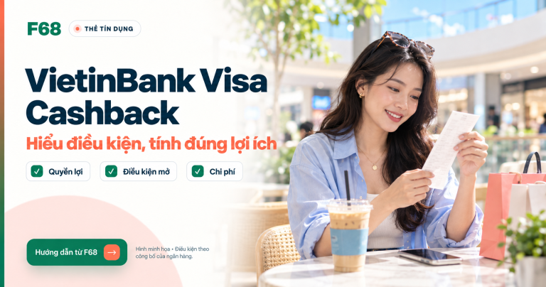 Thẻ VietinBank Visa Cashback: cần kiểm tra gì trước khi đăng ký mở?