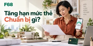 Tăng hạn mức thẻ — Chuẩn bị gì?; minh họa F68