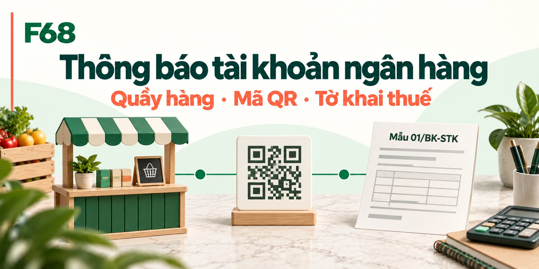 Hộ kinh doanh thông báo tài khoản ngân hàng cho thuế: làm thế nào