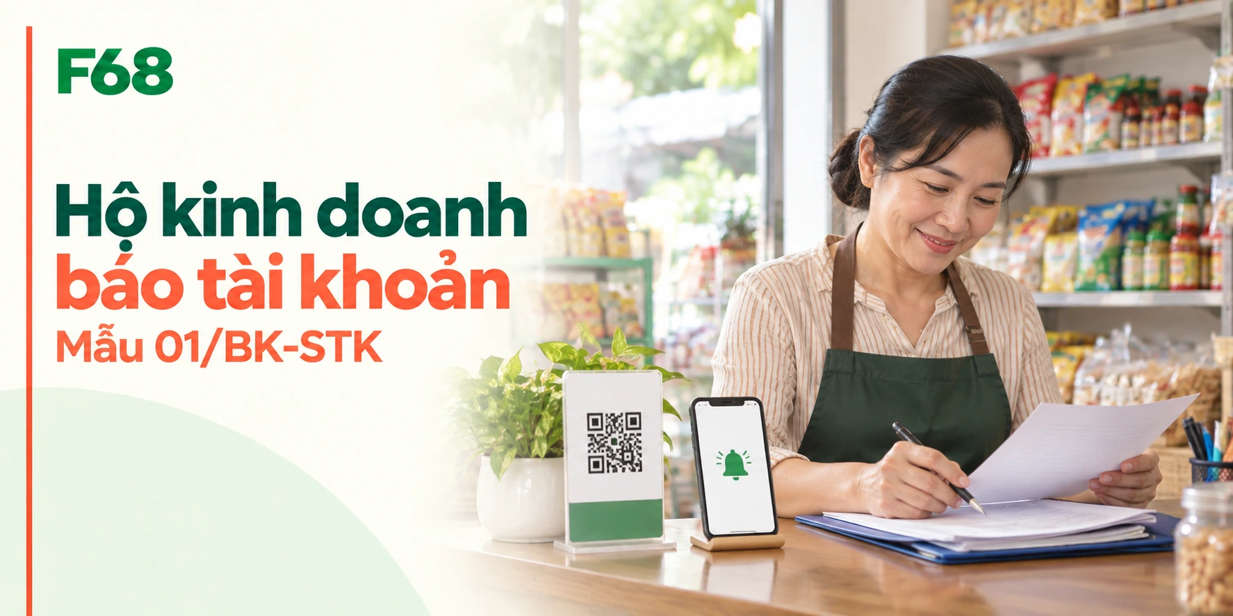 Hộ kinh doanh thông báo tài khoản ngân hàng cho thuế: làm thế nào