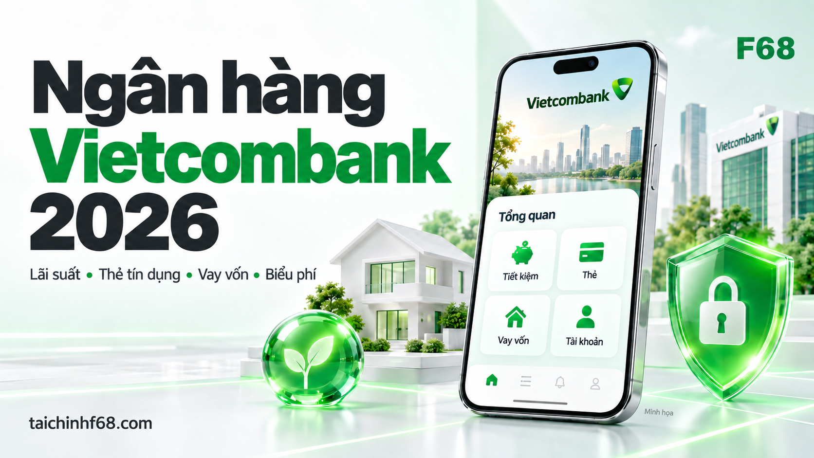 Ngân hàng Vietcombank 2026 — F68