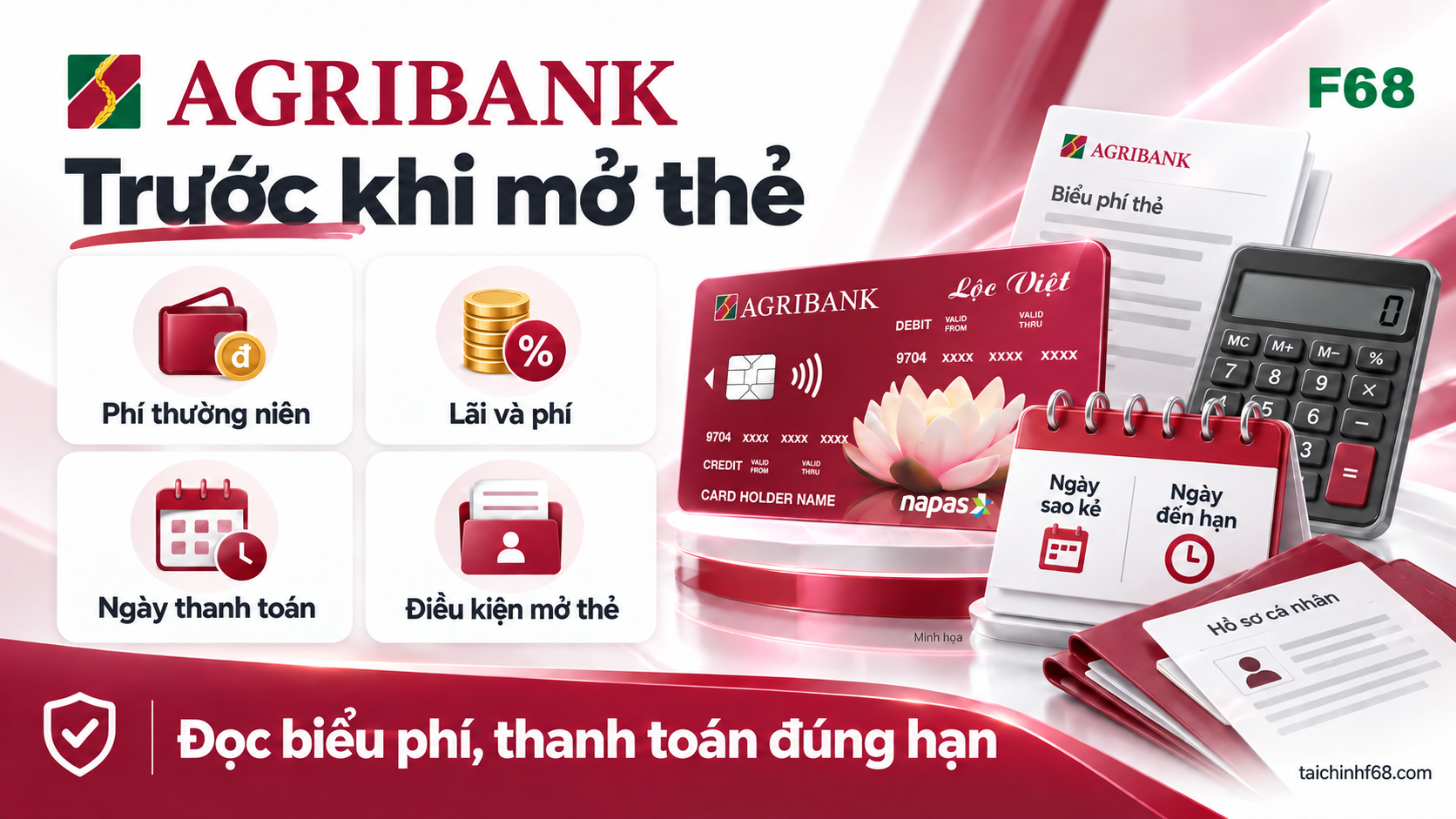 Kiểm tra phí và lịch thanh toán — F68